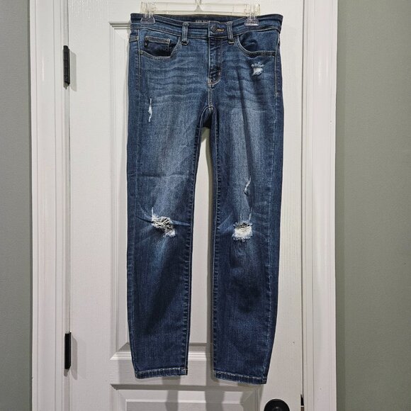 Judy Blue Denim - Judy Blue Relaxed Fit Distressed Women's Jeans Size 5/27